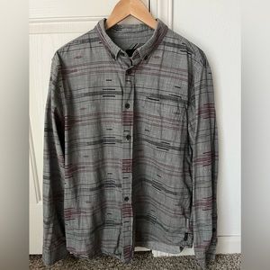 Prana Shirt Long Sleeve Broderick Medium